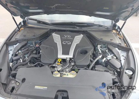 2017 Infiniti Q50 3.0T Sport z USA, uszkodzony, nr VIN JN1EV7AR1HM833911